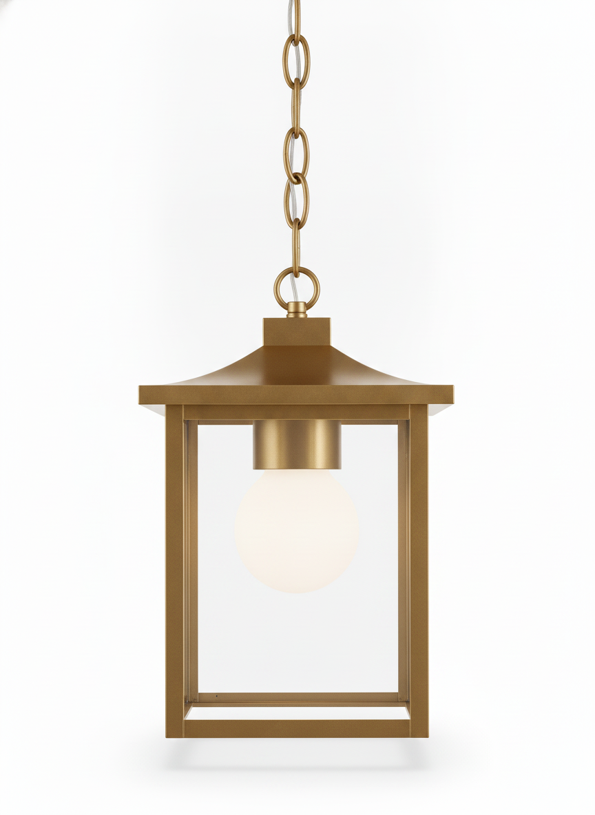 Brass Garden Lantern