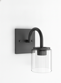 Matte Black Sconce