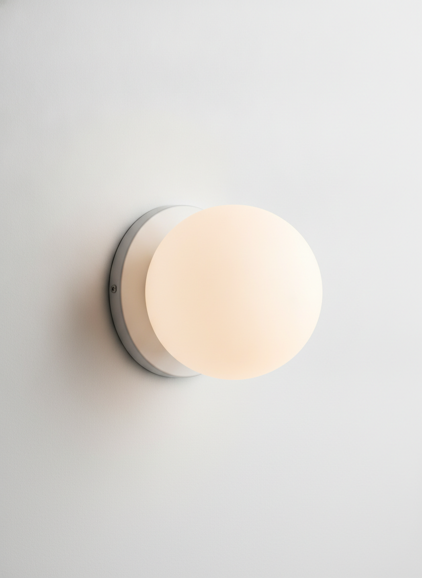 Minimalist Globe Wall Lamp