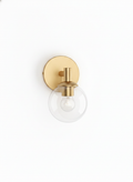 Modern Brass Wall Light